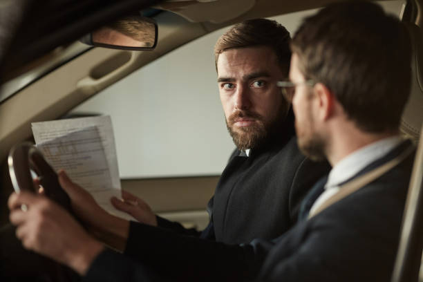 istock Young man buying the car 1189997836