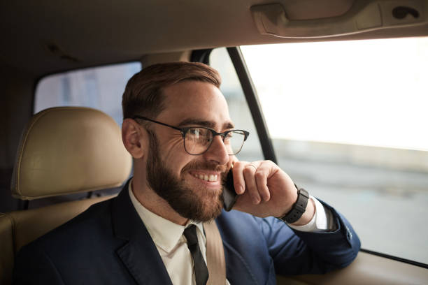 istock Businessman has a conversation on the phone 1189998042