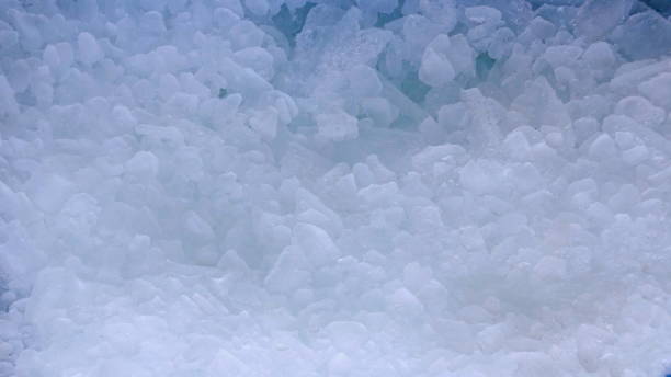 istock Melting ice. Background, close-up, texture, frame-filling. 1189998226