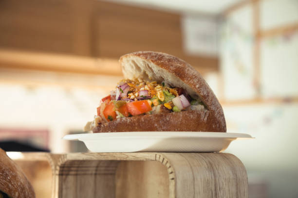 Chicken sandwich,food truck