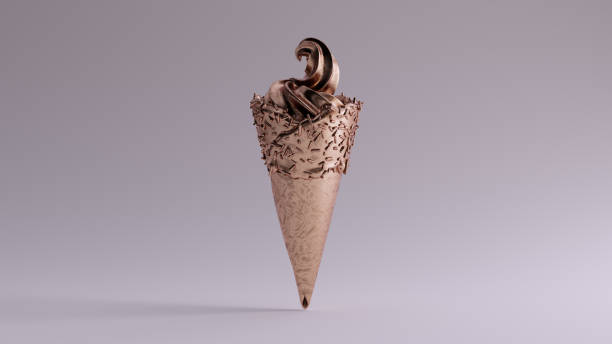 istock Bronze Gourmet Ice Cream Front View 1190002563