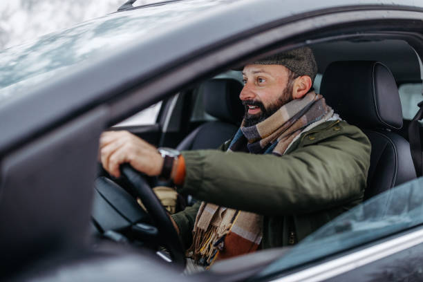 istock Mature man traveling by car 1190008032