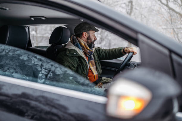 istock Mature man traveling by car 1190008060