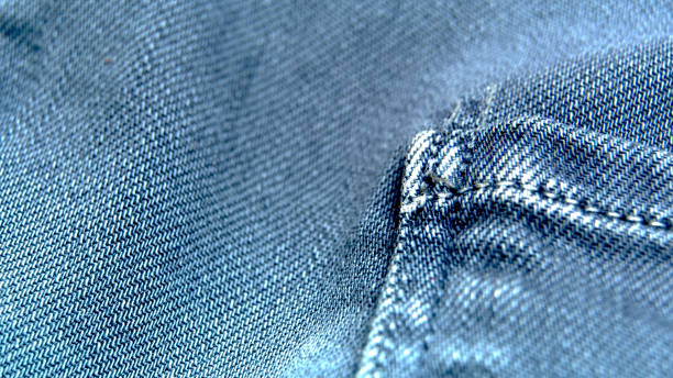 istock Denim jeans texture. dark blue denim fabric, text place, copy space / Denim background 1190008142