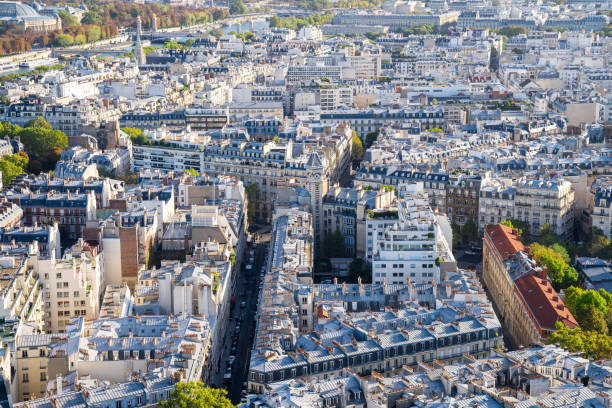 istock Paris streets on sunny summer day 1190008579