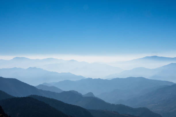 istock Mountain layers, chopta, uttarakhand, india 1190010919