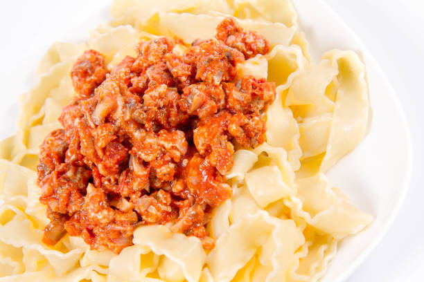 istock Reginette Bolognese pasta 1190011146