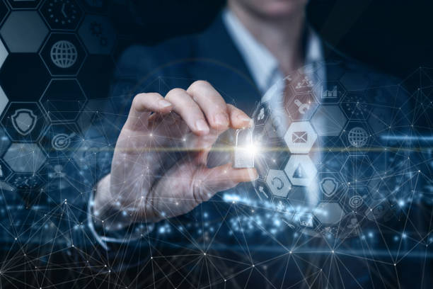 istock The concept of network security. 1190011230