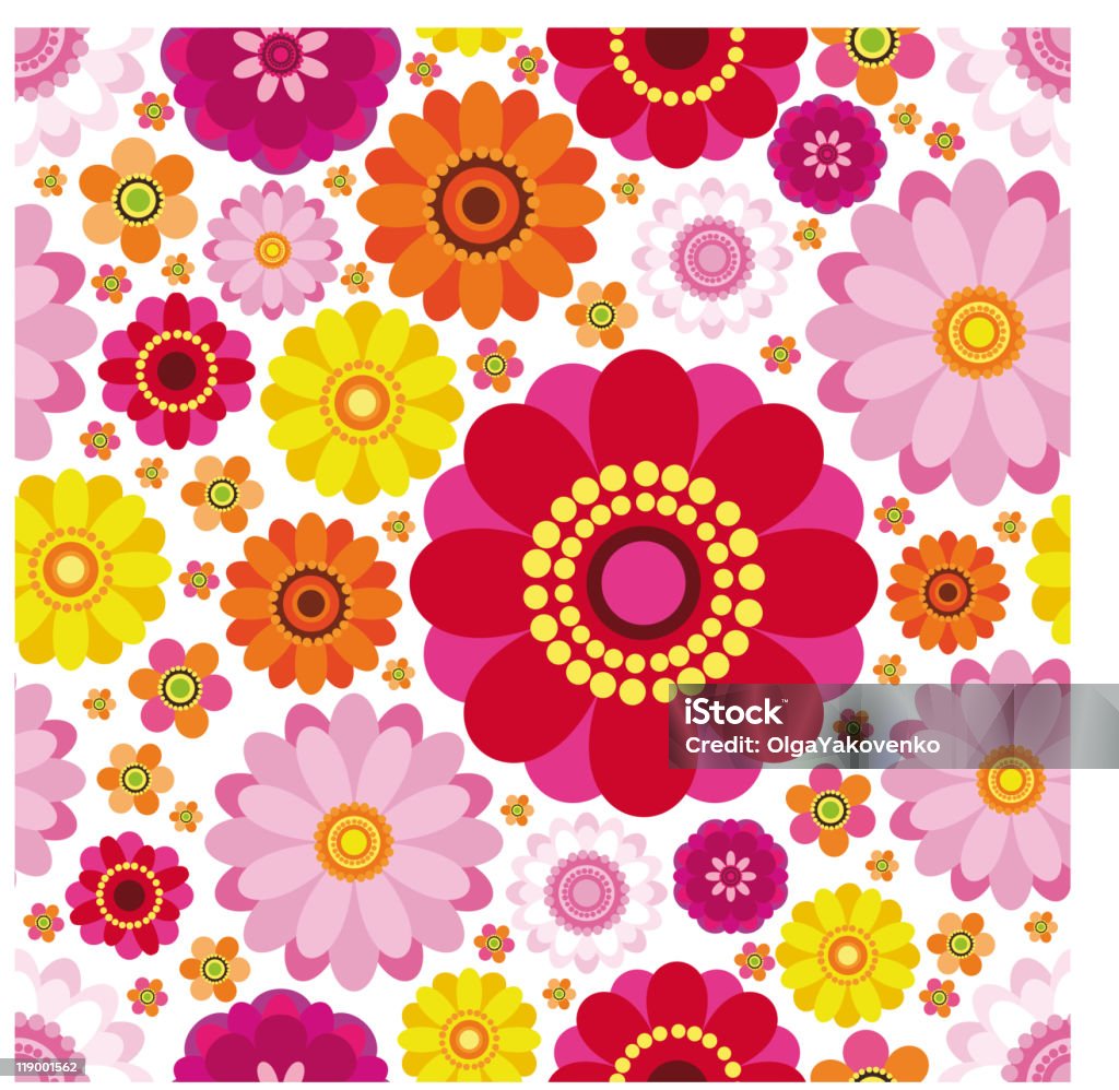 Seamless floral background.  Backgrounds stock vector