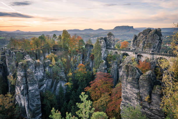 istock Bastei in the Elbe Sandstone Mountains 1190016222