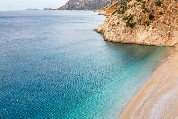 istock view of clear turquoise sea and waves 1190020321