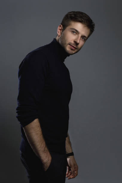 istock Young handsome man wearing a polo neck 1190023154