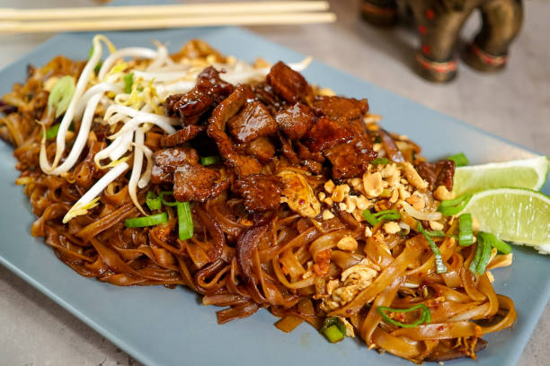 istock Asian food in a restaurant 1190025037