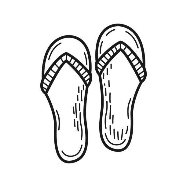 130+ Pretty Feet In Flip Flops Cartoon Stock Photos, Pictures & Royalty ...
