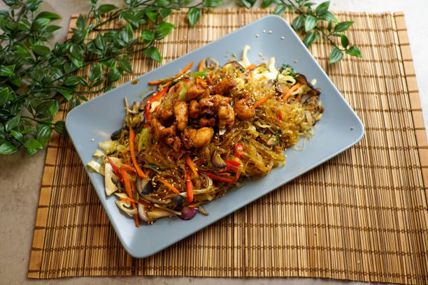 istock Asian food in a restaurant 1190025244