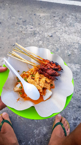 istock Lombok - Fried chicken satay 1190025330