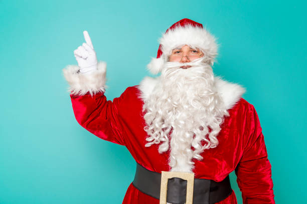 istock Santa advertising winter sales 1190025441