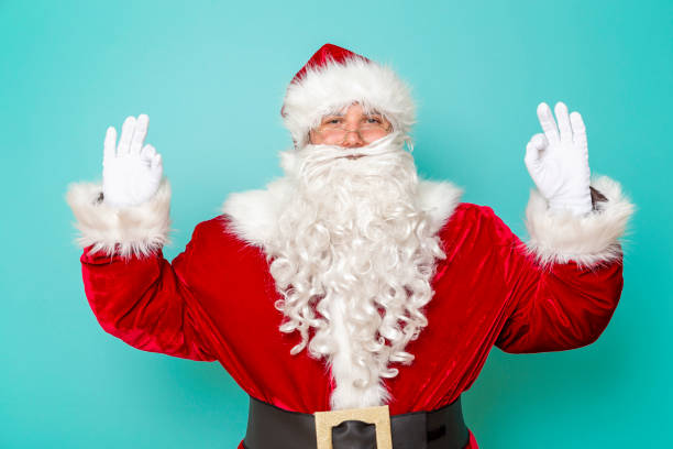 istock Santa showing OK sign 1190026060