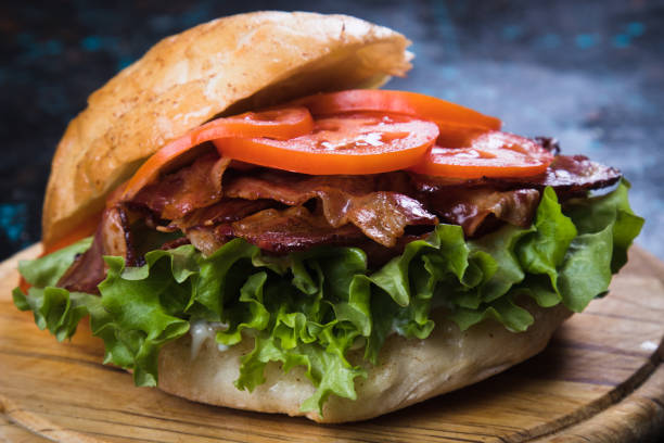 istock Bacon lettuce and tomato sandwich 1190026360