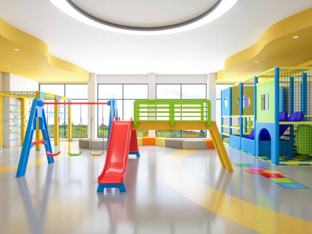 istock Modern Children Playground 1190026399
