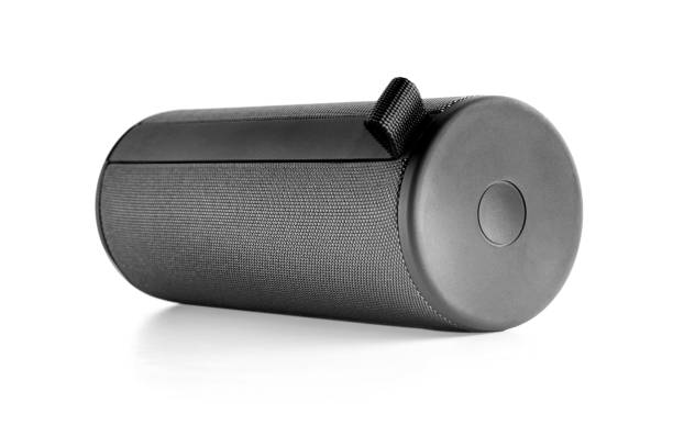 istock Wireless speaker with blue tooth, for mobile phone on white background 1190030541