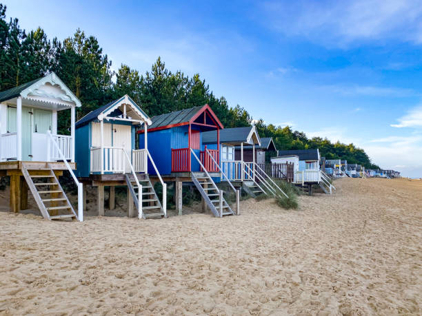 istock Beach huts at Wells next the Sea in Norfolk, UK 1190031799
