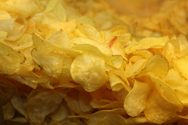 istock Fresh organic Potato Chips in Madrid. Spain 1190032153