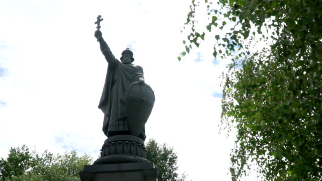 Monument to Prince Vladimir in Belgorod - the largest monument in Russian city