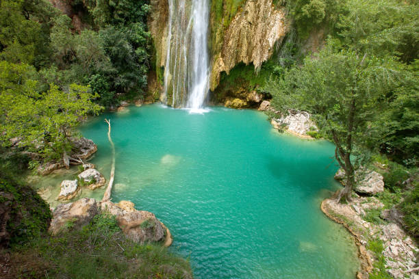 istock Beautiful waterfall. Provence, France 1190032728