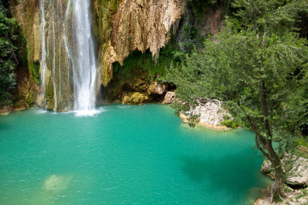 istock Beautiful waterfall. Provence, France 1190033339
