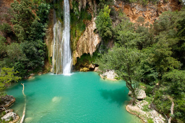 istock Beautiful waterfall. Provence, France 1190033344