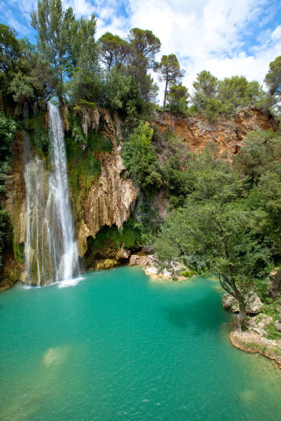 istock Beautiful waterfall. Provence, France 1190033473
