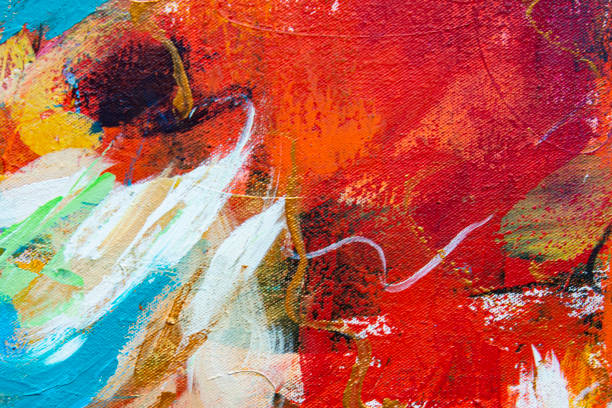 istock Fine Art Abstract Painting Background 1190033772