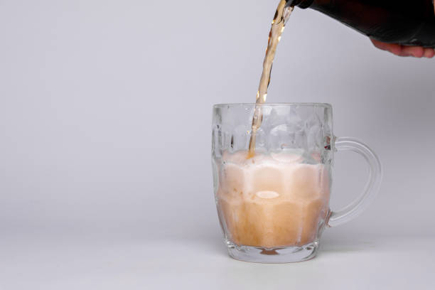 istock Empty beer glass. Isolated on white background 1190034056