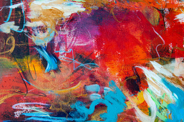 istock Fine Art Abstract Painting Background 1190035066