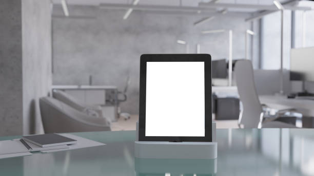 istock 3d rendering of Business mockup. 1190038601