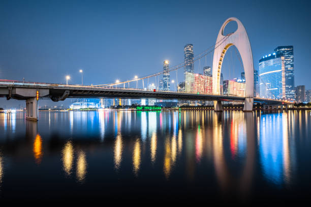 istock Guangzhou city night landscape 1190042881