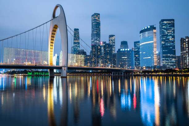 istock Guangzhou city night landscape 1190042914