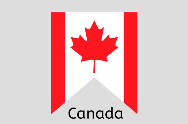 istock Canadian flag icon, Canada country flag vector illustration 1190048099