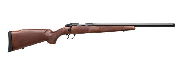 istock Classic bolt carbine .22lr with a wooden butt isolate on a white background 1190059291