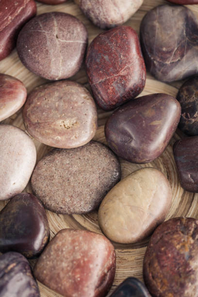 istock Arrangement of decorative stones at the spa 1190059384