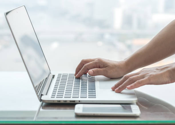 istock Digital lifestyle blog writer or business person using smart device working on internet communication technology 1190061567