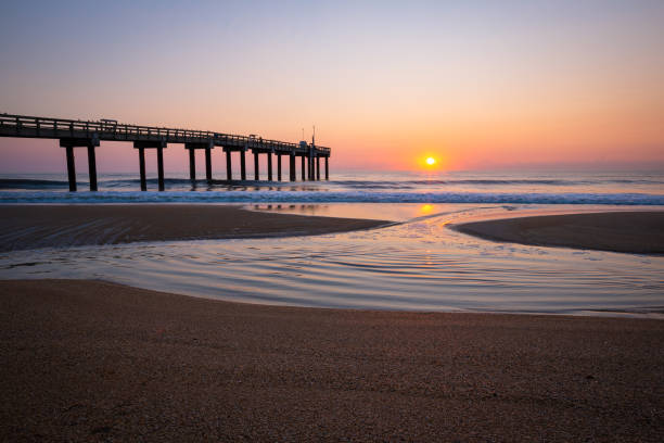 istock Sunrise at the St. Augustine Pier 1190065434