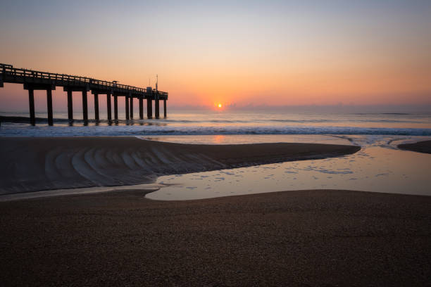 istock Sunrise at the St. Augustine Pier 1190065454