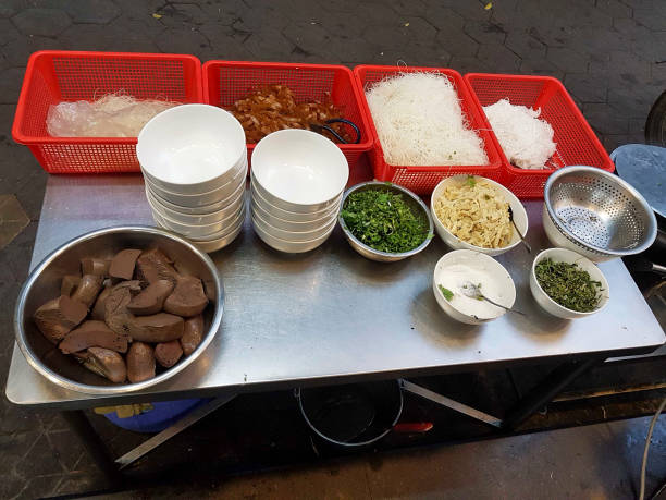 60+ Duck Blood And Vermicelli Soup Stock Photos, Pictures & Royalty