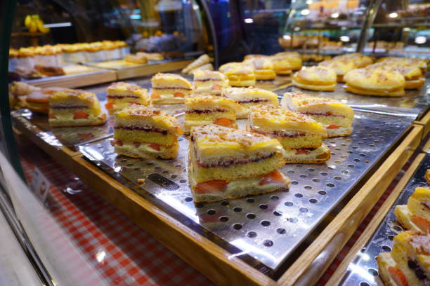 istock Fruits sandwich for take away. 1190071885