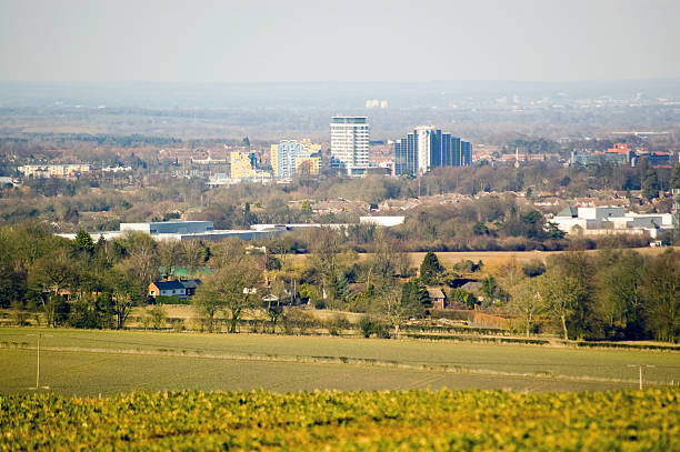 View of Basingstoke, Hampshire  basingstoke photos stock pictures, royalty-free photos & images