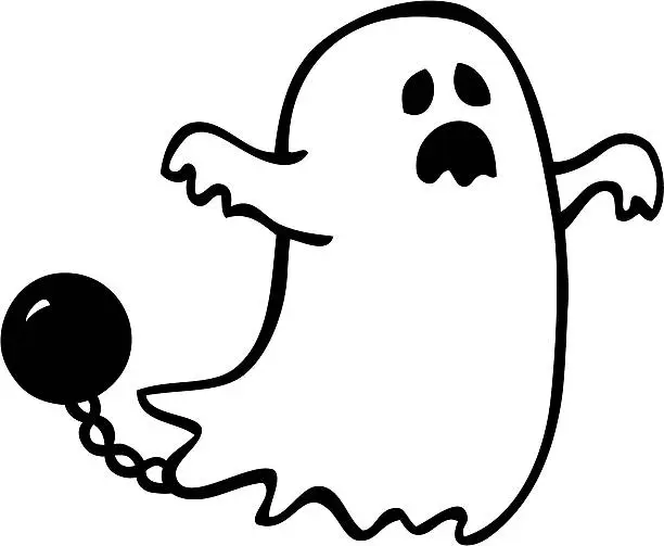 Vector illustration of ghost