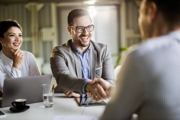 istock Merger and acquisitions on a meeting in the office! 1190099946