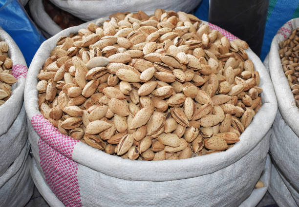 display food in the market
